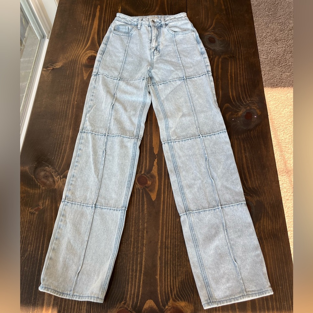 PacSun 90s Boyfriend Patchwork Jeans Size 24